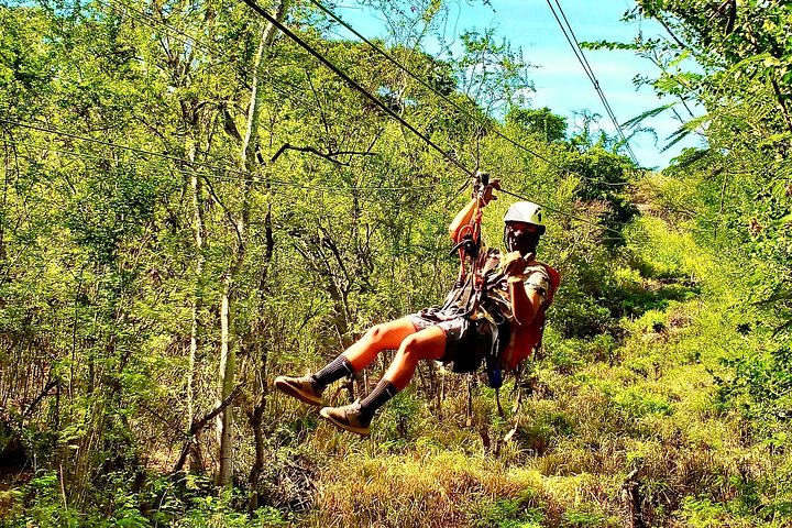 Oplev spændingen ved at zipline gennem junglen i Coral Crater Adventure Park på Oahu, foto 18 | wizardtrip