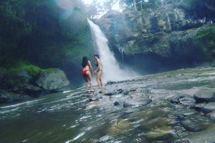 Privé rondleiding door Ubud's Apenbos, Tegalalang Rijstterrassen, Bali Swing, vulkaan Batur, warmwaterbronnen, Tirta Empul Tempel en Tegenungan Waterval, foto 14 | wizardtrip