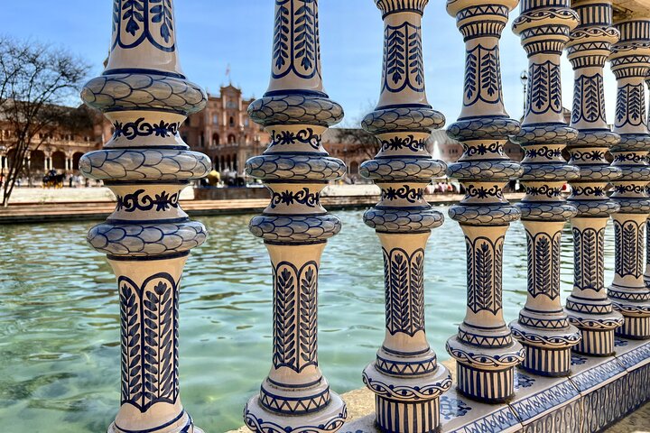 Walking tour of Seville's historic old town, featuring landmarks like Plaza de España and the Cathedral, photo 13 | wizardtrip
