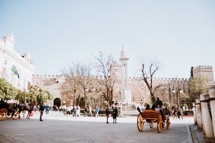 Walking tour of Seville's historic old town, featuring landmarks like Plaza de España and the Cathedral, photo 18 | wizardtrip
