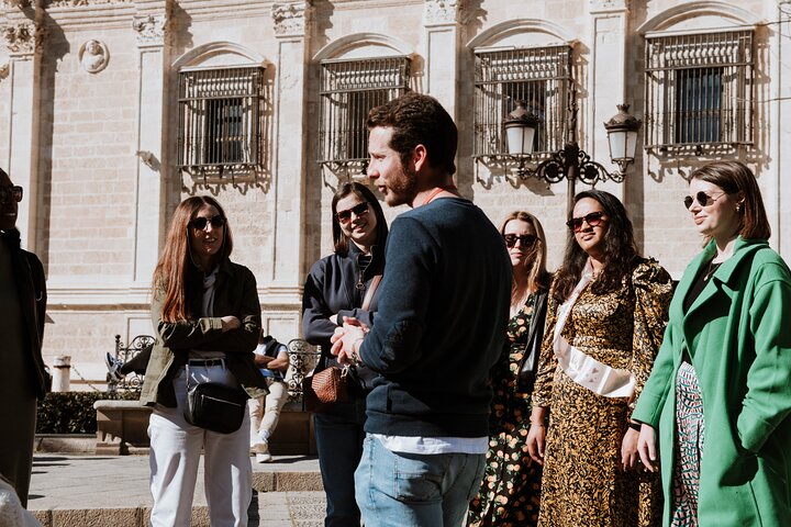 Walking tour of Seville's historic old town, featuring landmarks like Plaza de España and the Cathedral, photo 23 | wizardtrip