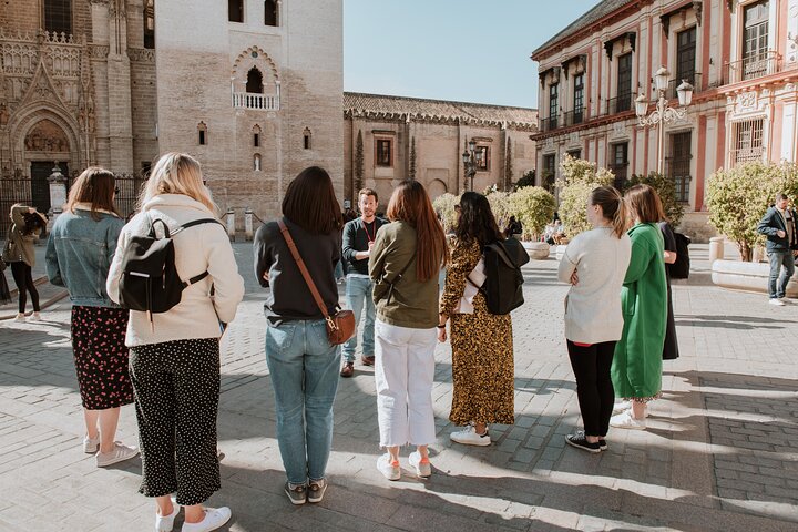 Walking tour of Seville's historic old town, featuring landmarks like Plaza de España and the Cathedral, photo 28 | wizardtrip