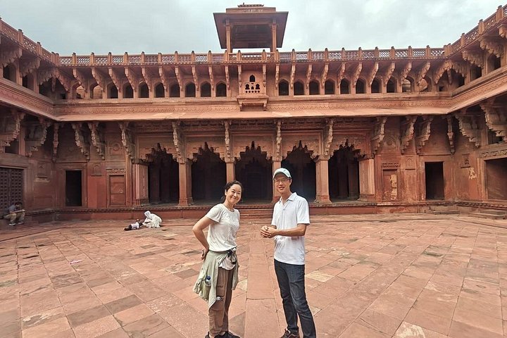 Circuit privé de 2 jours / 1 nuit à Agra au départ de Delhi, visitant le Taj Mahal, le Fort d'Agra et Fatehpur Sikri, photo 23 | wizardtrip