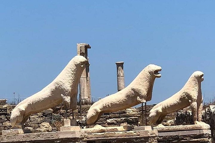 Un crucero escénico en barco desde Mykonos a las islas de Rhenia y Delos, con natación y barbacoa, foto 20 | wizardtrip