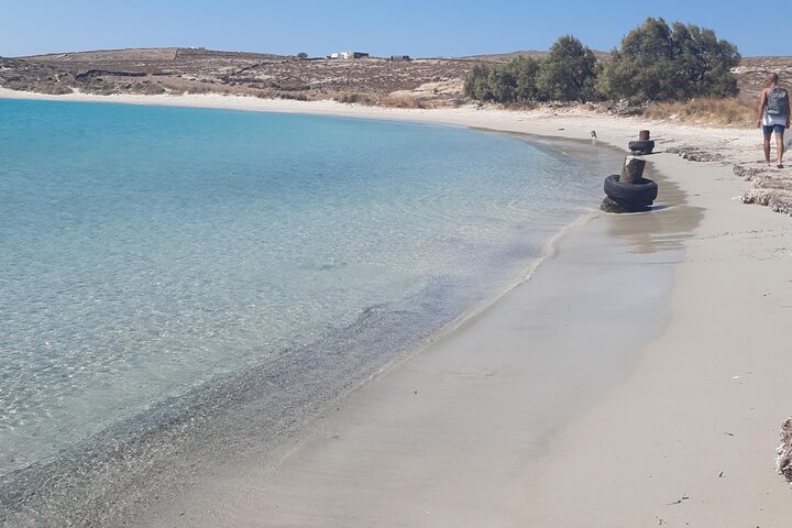 Un crucero escénico en barco desde Mykonos a las islas de Rhenia y Delos, con natación y barbacoa, foto 27 | wizardtrip