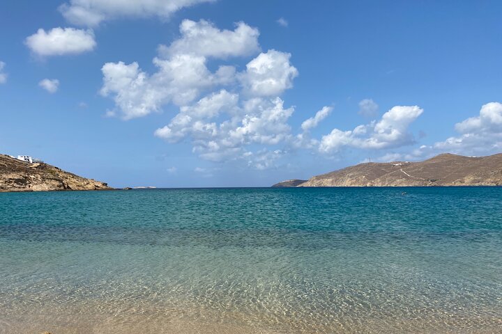 Un crucero escénico en barco desde Mykonos a las islas de Rhenia y Delos, con natación y barbacoa, foto 28 | wizardtrip