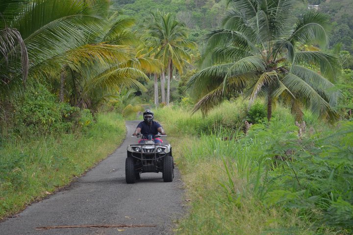ATV-tur genom frodiga landskap och historiska platser på St. Lucia, foto 22 | wizardtrip
