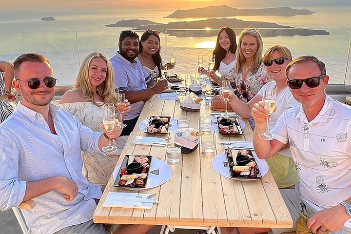 Santorini Wine Adventure with 12 Wine Tastings, Tapas, and Sunset | wizardtrip