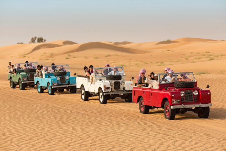 Experience a traditional Bedouin desert safari in Dubai with a vintage Land Rover, falconry, and dinner, photo 13 | wizardtrip