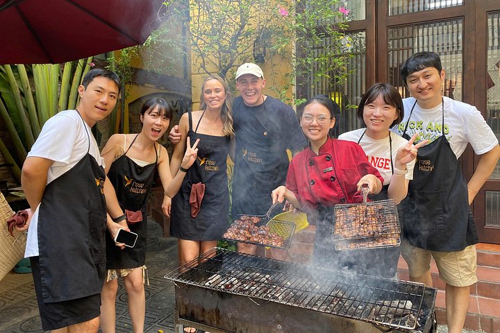 Rose Kitchen Hanoi: Market, Cooking & Culture Tour + PickUp | wizardtrip
