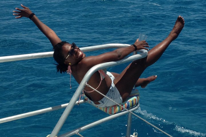 Enjoy a catamaran day sail in St. Maarten with snorkeling, lunch, and drinks, photo 10 | wizardtrip