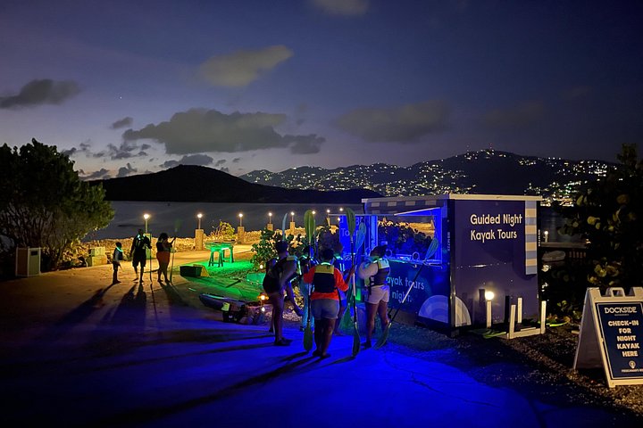 Aventure nocturne en kayak à St. Thomas avec des kayaks transparents et une vie marine lumineuse, photo 7 | wizardtrip