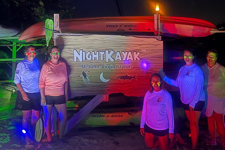Erleben Sie eine einzigartige Nachtkajak-Tour auf St. John mit leuchtenden Kajaks und der Chance, Meereslebewesen zu sehen, Foto 8 | wizardtrip