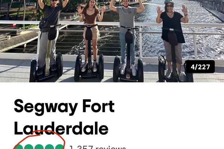 Deslízate por Fort Lauderdale en Segway, explorando monumentos frente al mar y casas de celebridades, foto 11 | wizardtrip