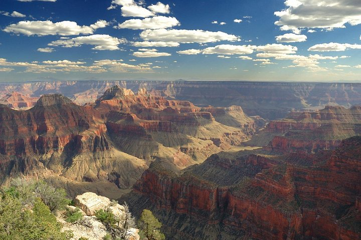 Naturskjønn flytur over Grand Canyon nasjonalpark, som viser luftutsikt over landemerker og Colorado River, foto 6 | wizardtrip