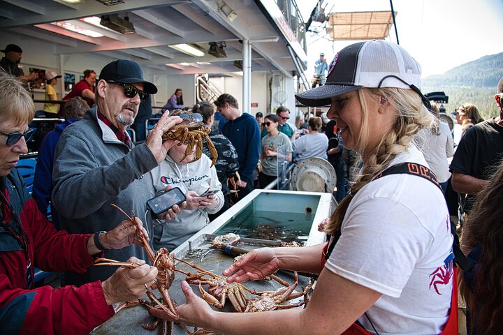 Experience an authentic Bering Sea crab fisherman tour in Ketchikan, Alaska, featuring marine life and eagles, photo 7 | wizardtrip