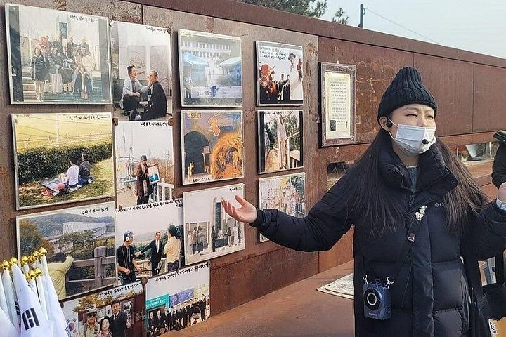 Turistas exploram a Zona Desmilitarizada da Coreia (DMZ) fortemente fortificada perto de Seul, Coreia do Sul, foto 11 | wizardtrip