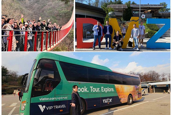 Turistas exploram a Zona Desmilitarizada da Coreia (DMZ) fortemente fortificada perto de Seul, Coreia do Sul, foto 27 | wizardtrip