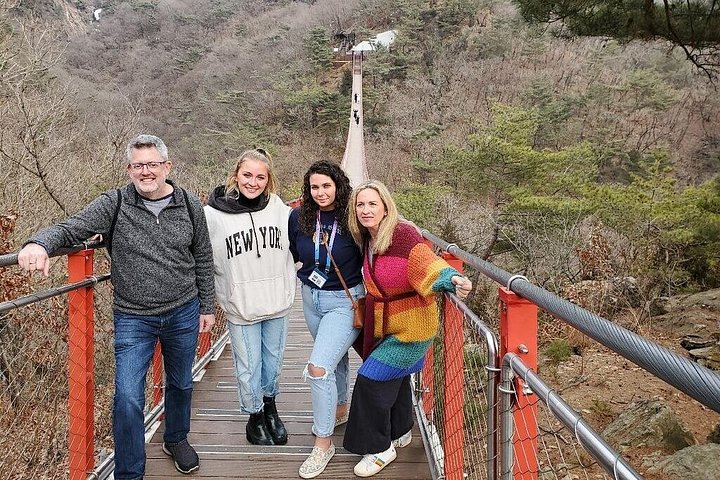 Turistas exploram a Zona Desmilitarizada da Coreia (DMZ) fortemente fortificada perto de Seul, Coreia do Sul, foto 36 | wizardtrip