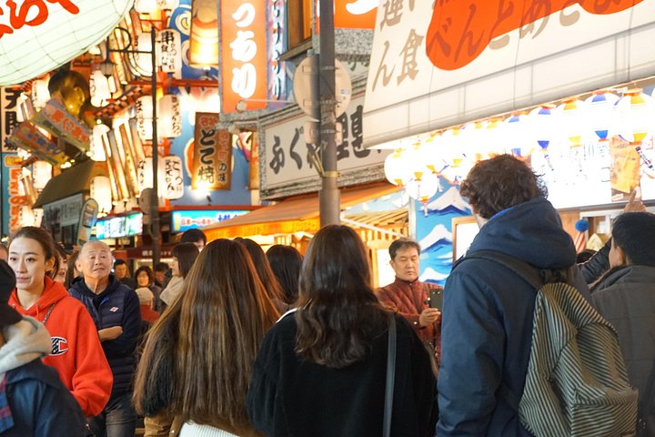 En guidet madvandring i Osakas Dotonbori og Shinsekai distrikter med lokal mad, foto 22 | wizardtrip
