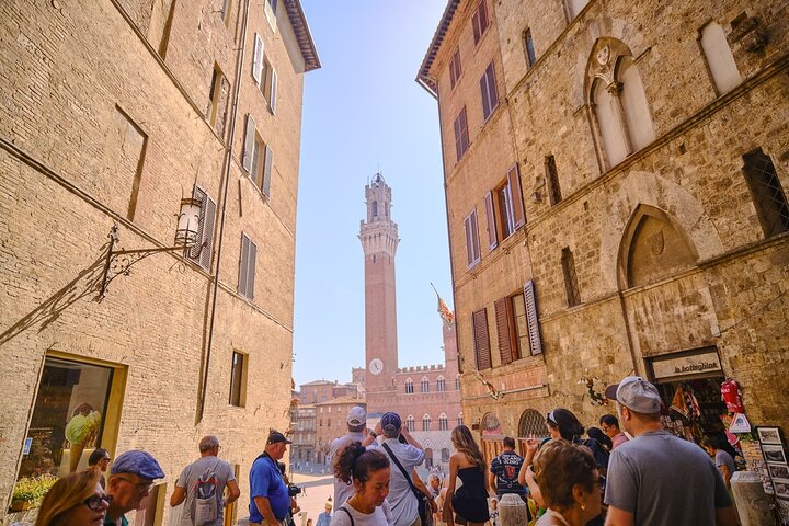 Day trip from Florence to Siena, San Gimignano, and Pisa, featuring Tuscan landscapes, medieval towns, and the Leaning Tower, photo 30 | wizardtrip