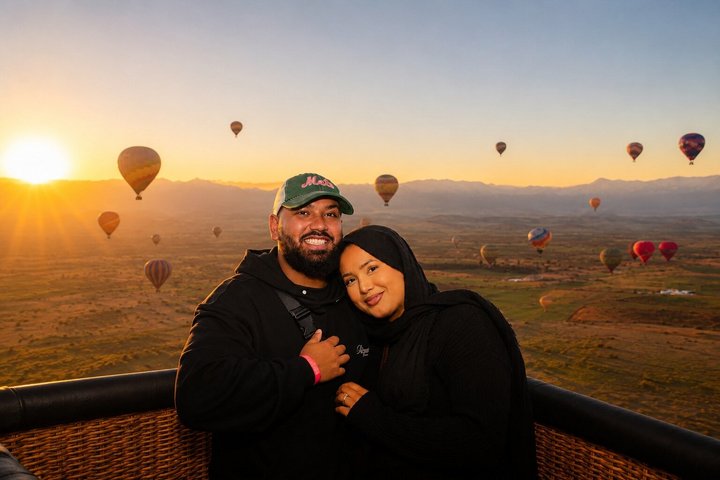 Vol en montgolfière à Marrakech, petit-déjeuner berbère et balade à dos de dromadaire | wizardtrip