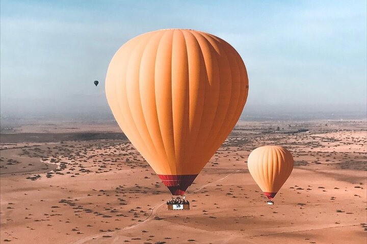 Vol en montgolfière au-dessus de Marrakech au lever du soleil avec petit-déjeuner berbère et balade à dos de dromadaire, photo 20 | wizardtrip