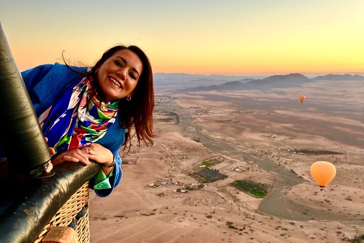 Vol en montgolfière au-dessus de Marrakech au lever du soleil avec petit-déjeuner berbère et balade à dos de dromadaire, photo 23 | wizardtrip