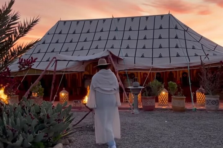 Vol en montgolfière au-dessus de Marrakech au lever du soleil avec petit-déjeuner berbère et balade à dos de dromadaire, photo 32 | wizardtrip