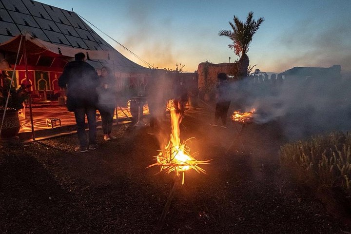 Vol en montgolfière au-dessus de Marrakech au lever du soleil avec petit-déjeuner berbère et balade à dos de dromadaire, photo 38 | wizardtrip