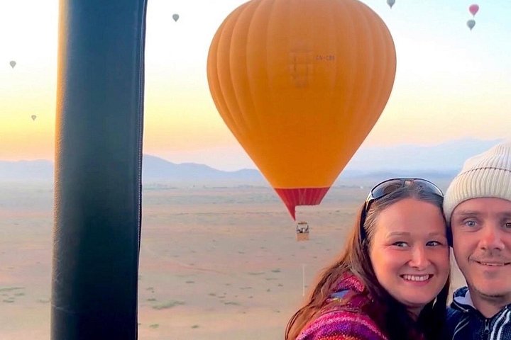 Vol en montgolfière au-dessus de Marrakech au lever du soleil avec petit-déjeuner berbère et balade à dos de dromadaire, photo 43 | wizardtrip