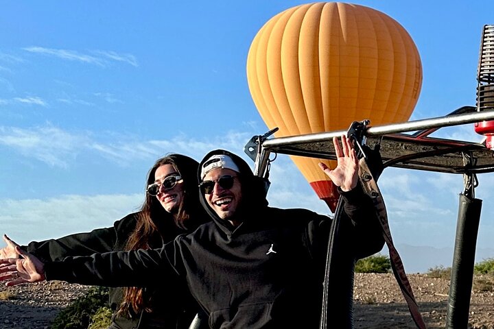 Vol en montgolfière au-dessus de Marrakech au lever du soleil avec petit-déjeuner berbère et balade à dos de dromadaire, photo 50 | wizardtrip