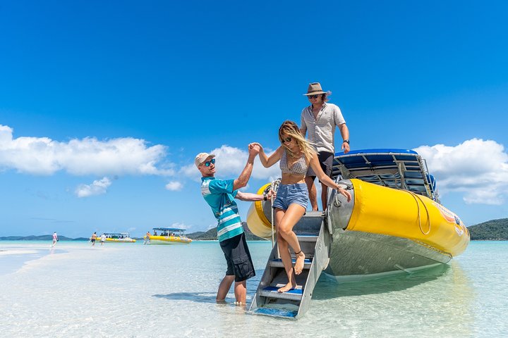 Opwindende boottocht naar Whitehaven Beach en Hill Inlet in de Whitsundays, Australië, foto 9 | wizardtrip