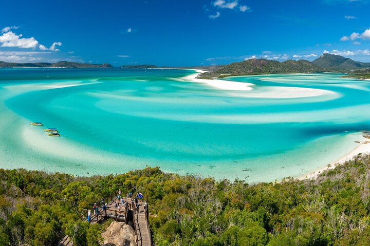 Opwindende boottocht naar Whitehaven Beach en Hill Inlet in de Whitsundays, Australië, foto 16 | wizardtrip