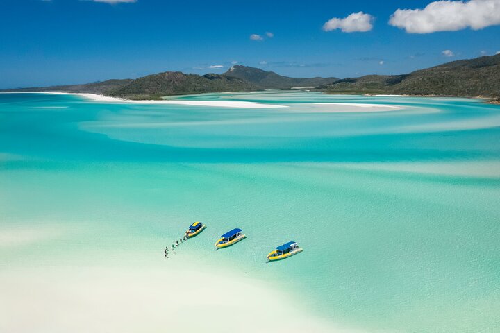 Opwindende boottocht naar Whitehaven Beach en Hill Inlet in de Whitsundays, Australië, foto 17 | wizardtrip