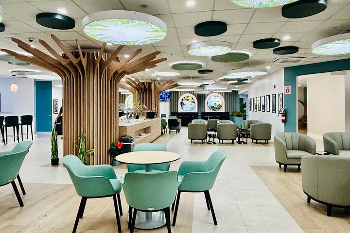 Expérience de salon VIP à l'aéroport de Montego Bay, Jamaïque, offrant passage prioritaire et détente, photo 11 | wizardtrip