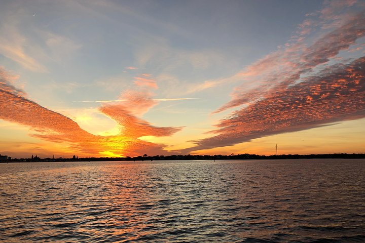 Nyt en solnedgangsbåttur i St. Augustine, Florida, med dyrelivsobservasjon og naturskjønn utsikt over byen, foto 7 | wizardtrip