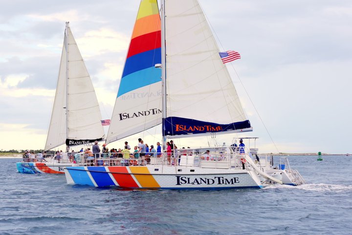 Catamaran cruise voor snorkelen en dolfijnspotten in Panama City Beach, foto 7 | wizardtrip