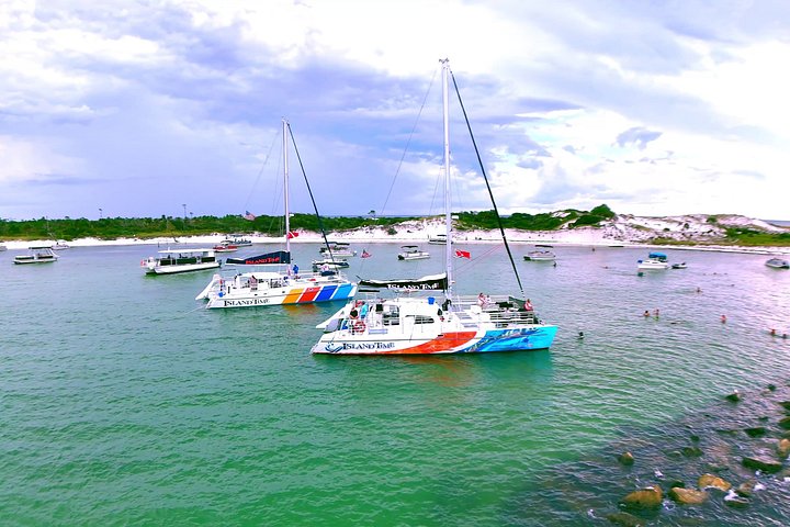 Catamaran cruise voor snorkelen en dolfijnspotten in Panama City Beach, foto 15 | wizardtrip