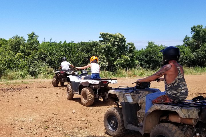 ATV adventure tour in the West Maui Mountains with scenic views of waterfalls and coastline, photo 6 | wizardtrip