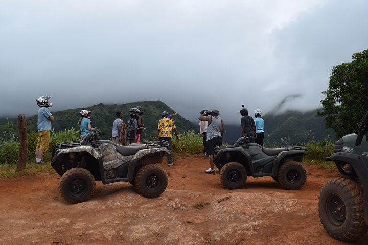 ATV adventure tour in the West Maui Mountains with scenic views of waterfalls and coastline, photo 9 | wizardtrip