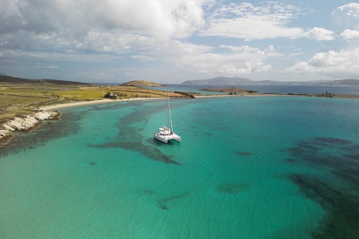 Katamarancruise i Mykonos med svømming, snorkling, måltider og drikke, foto 7 | wizardtrip