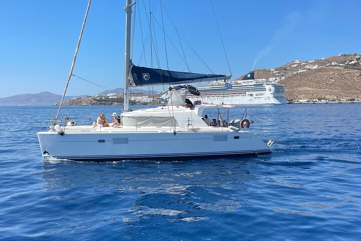 Katamarancruise i Mykonos med svømming, snorkling, måltider og drikke, foto 24 | wizardtrip
