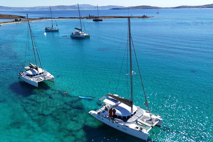 Katamarancruise i Mykonos med svømming, snorkling, måltider og drikke, foto 35 | wizardtrip