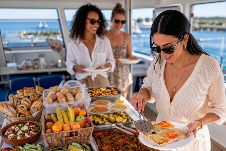 Catamarcruise op Ibiza met strandstops, paddleboarden, eten en drinken, foto 23 | wizardtrip