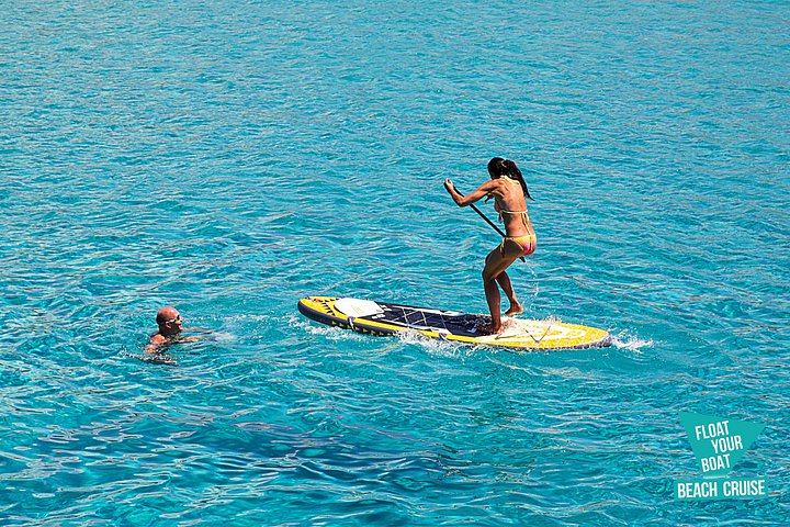 Catamarcruise op Ibiza met strandstops, paddleboarden, eten en drinken, foto 42 | wizardtrip