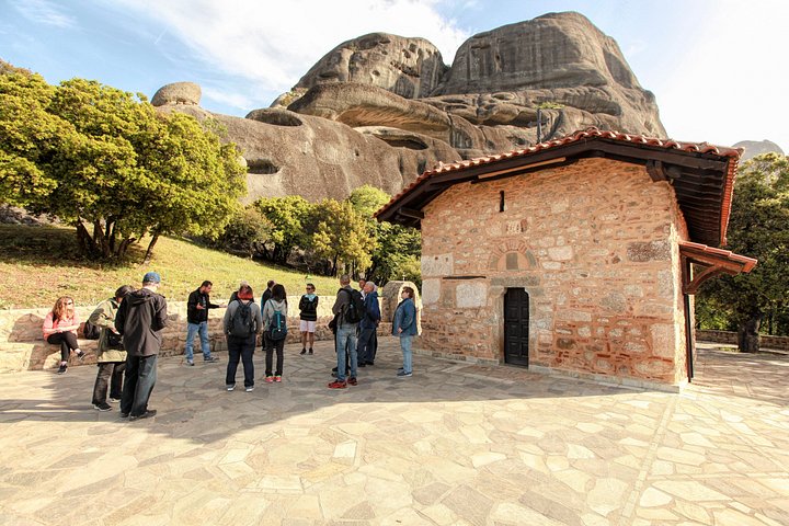 Utforsk de fantastiske klostrene i Meteora, Hellas, et UNESCO-verdensarvsted på dramatiske fjellformasjoner, foto 14 | wizardtrip