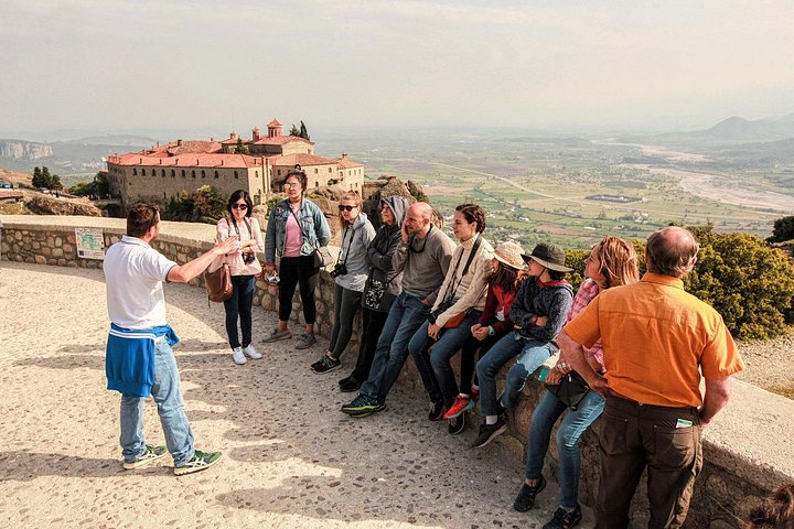 Utforsk de fantastiske klostrene i Meteora, Hellas, et UNESCO-verdensarvsted på dramatiske fjellformasjoner, foto 24 | wizardtrip