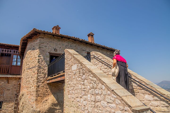 Utforsk de fantastiske klostrene i Meteora, Hellas, et UNESCO-verdensarvsted på dramatiske fjellformasjoner, foto 32 | wizardtrip