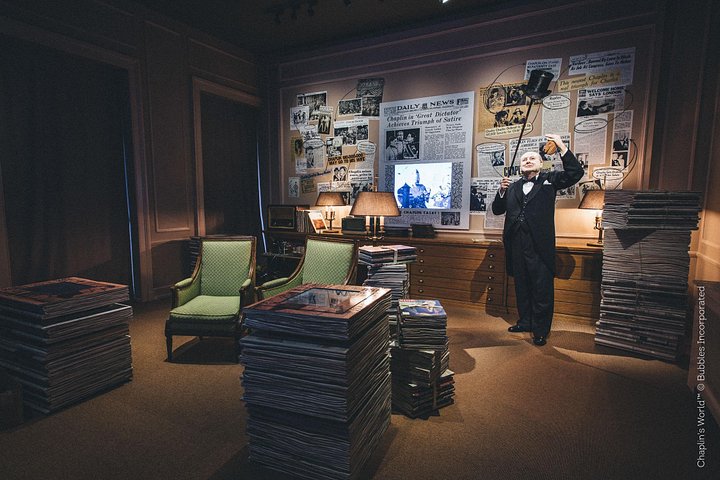 Eintrittsticket für Chaplin's World, ein Museum in Vevey, Schweiz, das Charlie Chaplin gewidmet ist, Foto 7 | wizardtrip